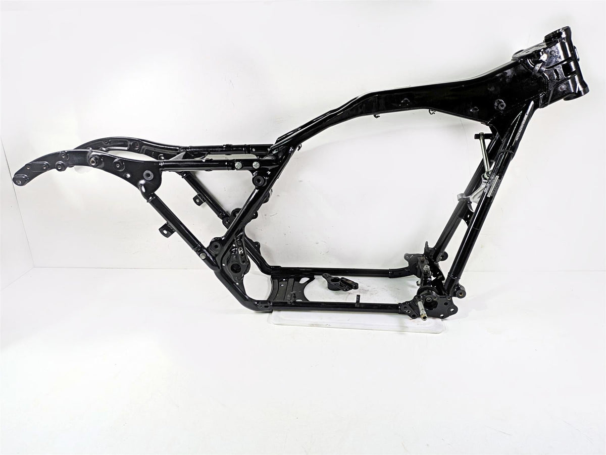 2009 Harley Touring FLHX Street Glide Straight Main Frame & Subframe With Salvage Texas Title 47900-11BHP {{ shop.shopifyCountryName }} - Mototech271