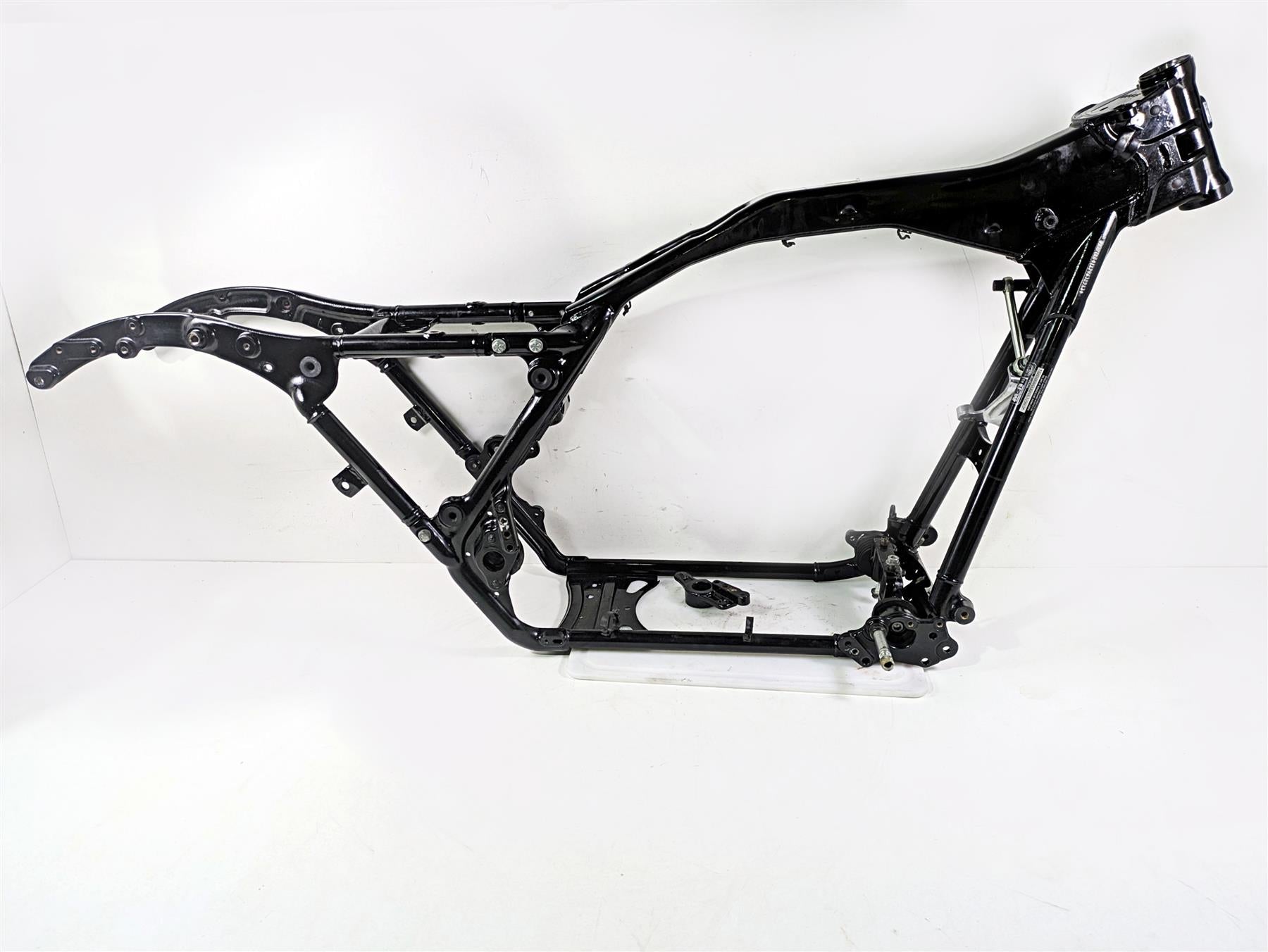 2009 Harley Touring FLHX Street Glide Straight Main Frame & Subframe With Salvage Texas Title 47900-11BHP {{ shop.shopifyCountryName }} - Mototech271