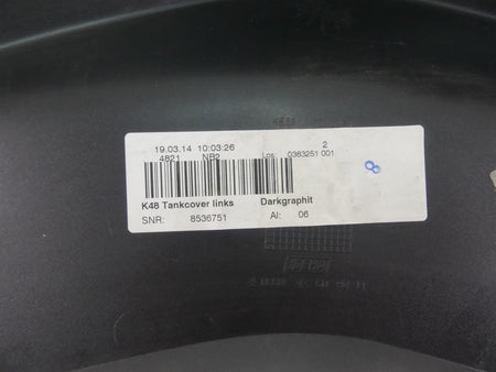 2014 BMW K1600 GTL K48 Fuel Gas Tank Side Fairing Cover Cowl Set 46637710452 {{ shop.shopifyCountryName }} - Mototech271
