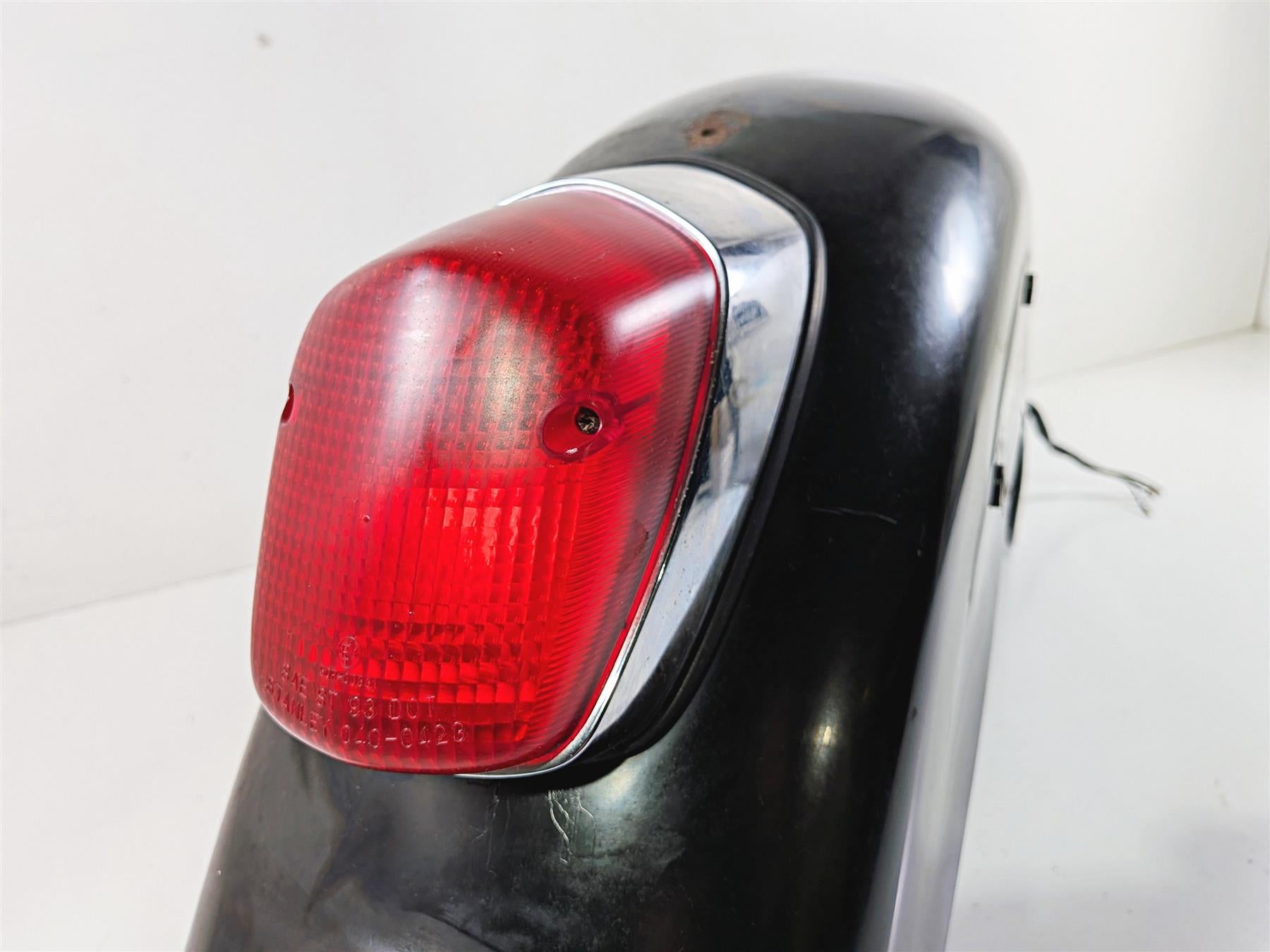 2002 Honda Shadow VT750 CDA Deluxe Rear Fender & Taillight 80100-MBA-661ZB {{ shop.shopifyCountryName }} - Mototech271