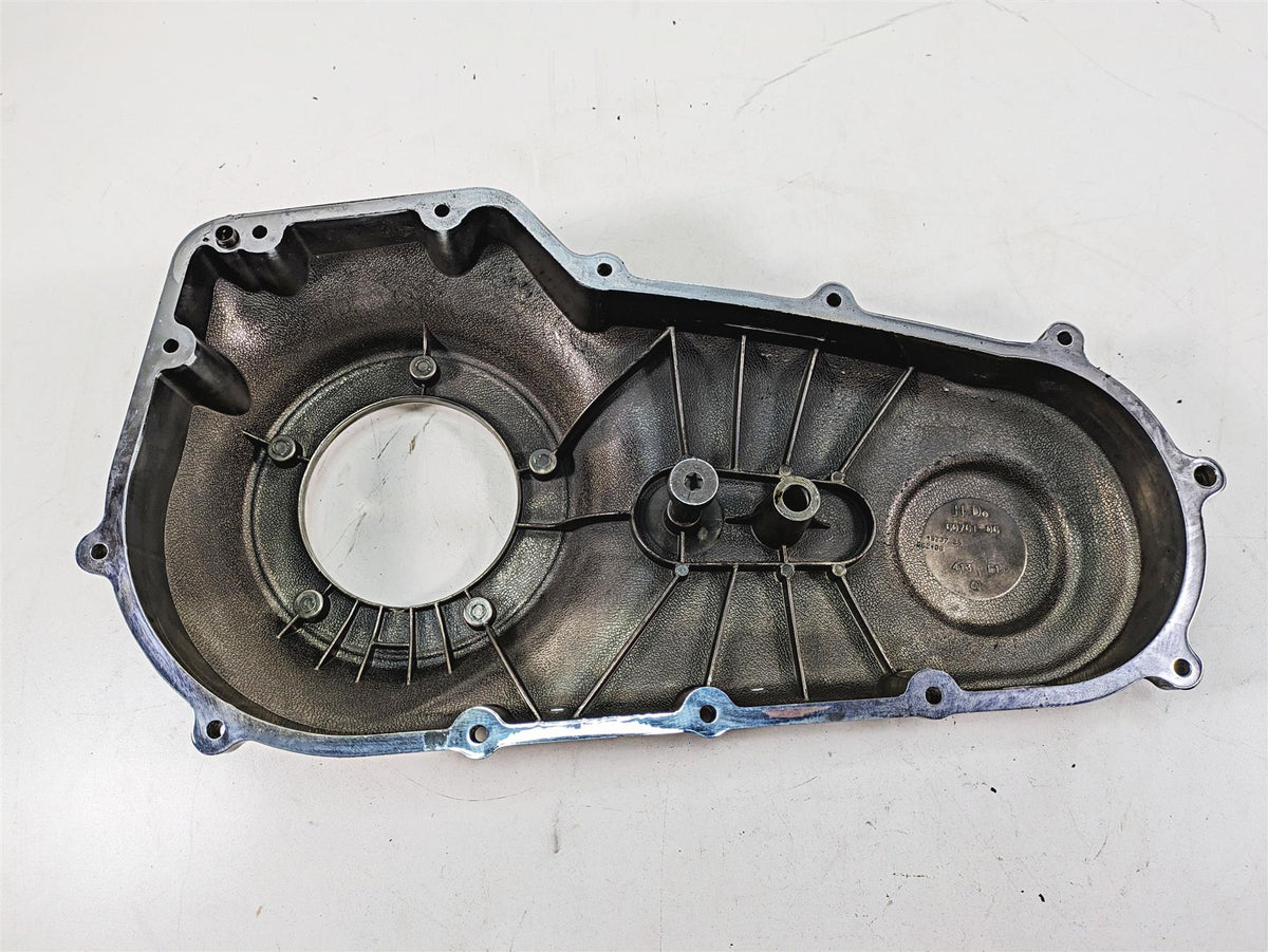 2009 Harley FXDC Dyna Super Glide Custom Outer Primary Clutch Cover 60761-06 {{ shop.shopifyCountryName }} - Mototech271
