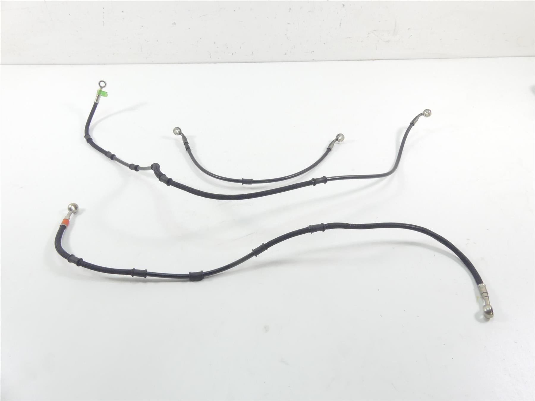 2017 Ducati 939 S Supersport Abs Front Brake Line Hose Set 61810961A 61811021A {{ shop.shopifyCountryName }} - Mototech271