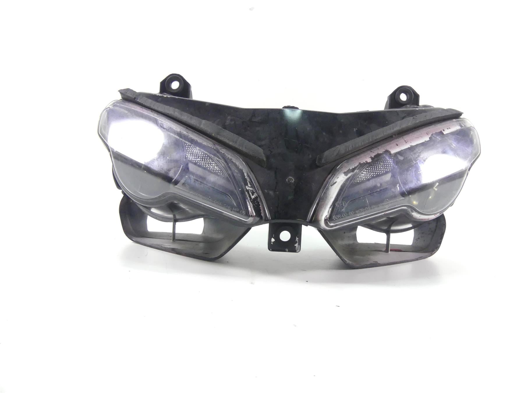 2008 Ducati 848 SBK Headlight Head Light Lamp Lens - Read 52010154A | Mototech271