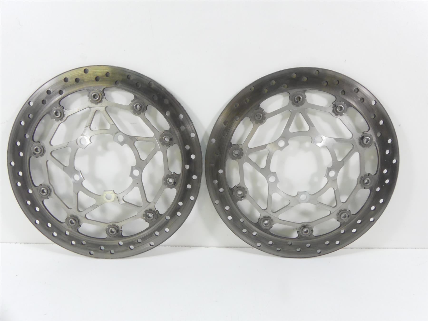 2019 Triumph Street Triple 765R Front Brake Disc Rotors T2022080 {{ shop.shopifyCountryName }} - Mototech271