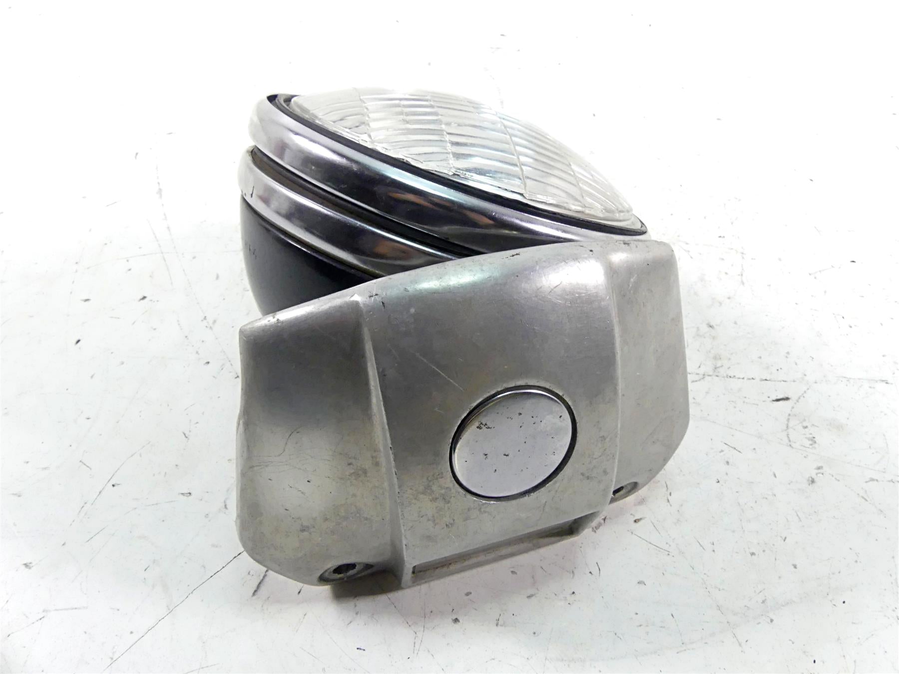 1979 Harley Sportster XLS1000 Roadster Headlight Head Light Lamp Visor 67743-75 {{ shop.shopifyCountryName }} - Mototech271
