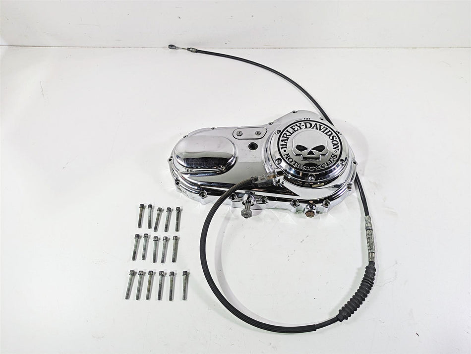 2007 Harley Sportster XL1200 C Primary Drive Clutch Cover & Cable 34951-04 {{ shop.shopifyCountryName }} - Mototech271