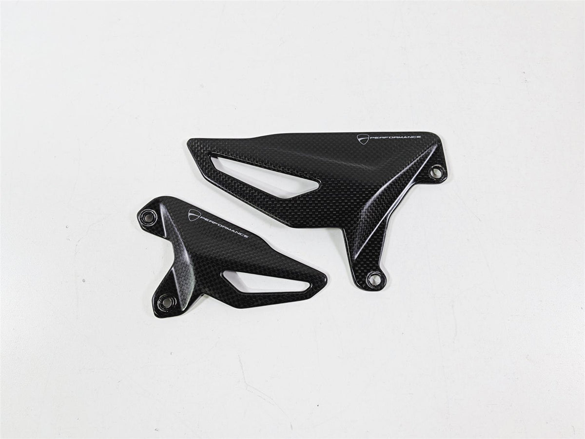 2019 Ducati Panigale V4S V4 S Corse Performance Carbon Fiber Heel Guard Set 96981061A {{ shop.shopifyCountryName }} - Mototech271