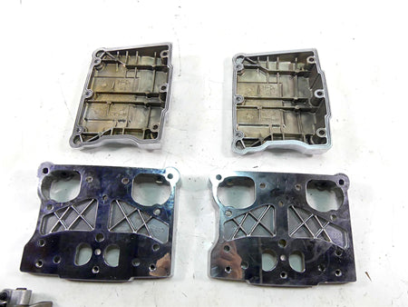 2002 Harley Touring FLHTC Electra Glide Rocker Box Chrome Valve Cover 17543-99 {{ shop.shopifyCountryName }} - Mototech271