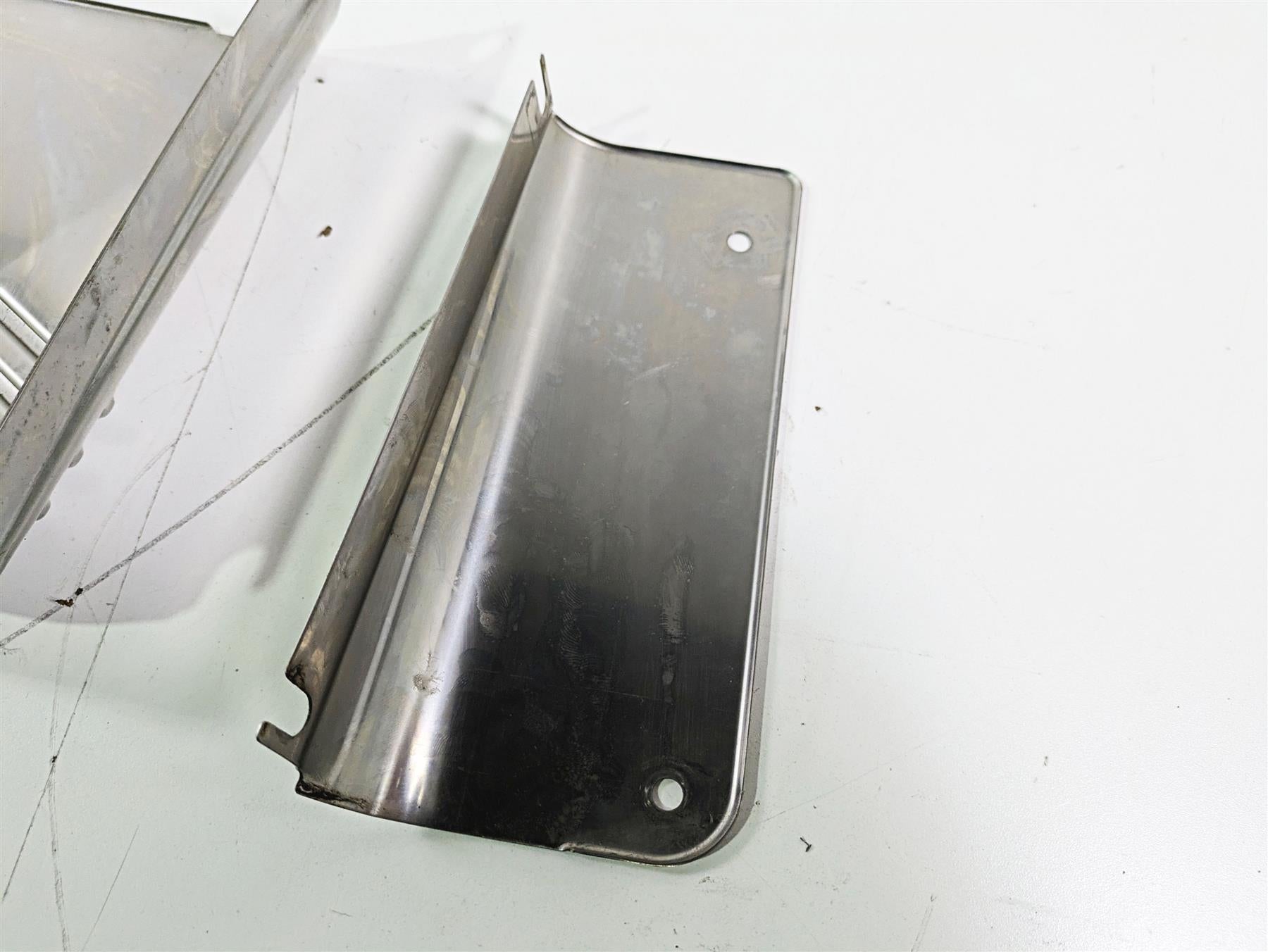 2004 Harley Softail FLSTF Fat Boy Headlight Fork Tube Cover Set 67808-86 {{ shop.shopifyCountryName }} - Mototech271