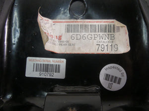 1997 Harley Dyna FXDS Super Glide Conv Rear Mustang Passenger Seat Saddle 79119