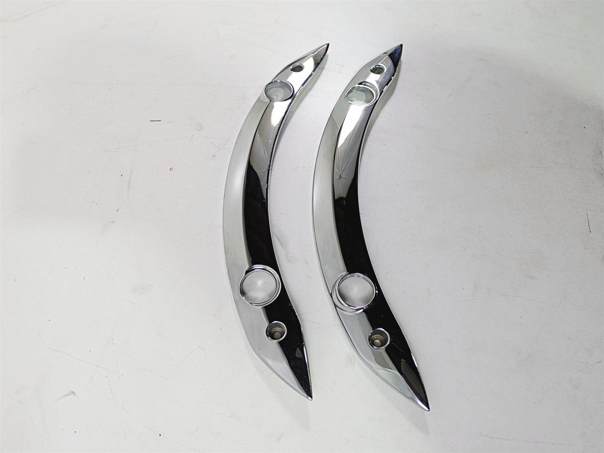 2017 Indian Chieftain Limited Rear Chrome Fender Struts Covers 5139599 5139598 {{ shop.shopifyCountryName }} - Mototech271