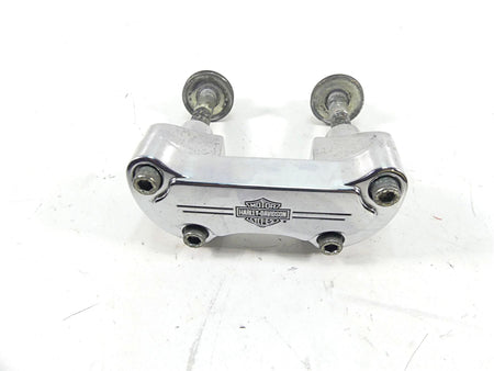 2002 Harley FLSTCI Softail Heritage Chrome Handlebar Holder Riser Set 56567-86B {{ shop.shopifyCountryName }} - Mototech271