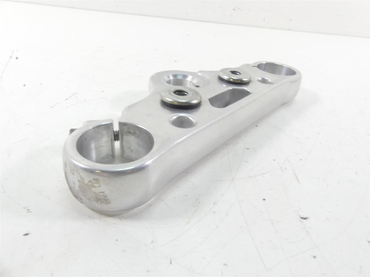 2009 Harley FXDF Dyna Fat Bob Upper Triple Tree Steering Clamp 49mm 47661-08 {{ shop.shopifyCountryName }} - Mototech271
