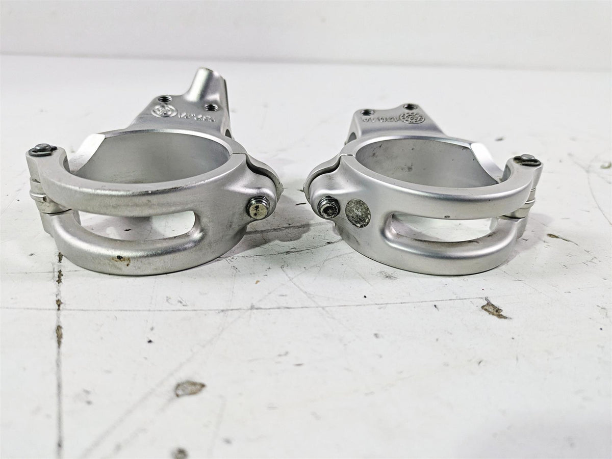 2015 Ducati Panigale 1299 S Clip On Handlebar Clamp Set 53mm 875P1741BA 875P2184 {{ shop.shopifyCountryName }} - Mototech271