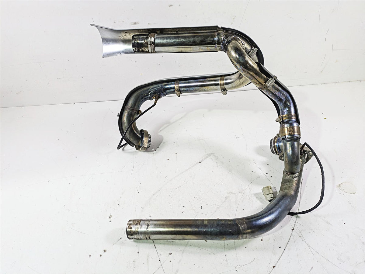 2012 Harley VRSCF Muscle V Rod Stock Exhaust Header Manifold Set 65600071 {{ shop.shopifyCountryName }} - Mototech271