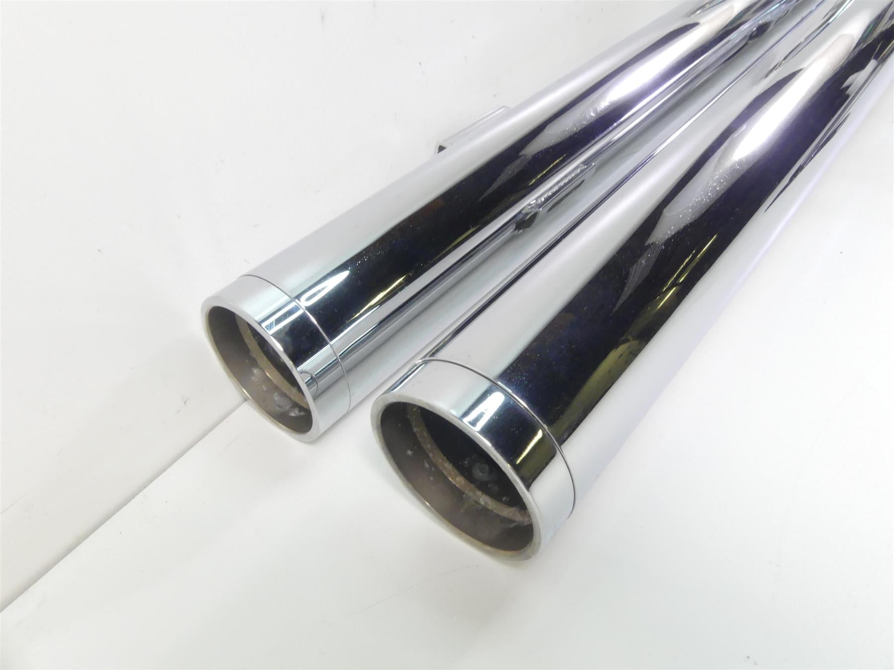 2001 Yamaha XV1600 Road Star Hard Krome 3" Big Straights Exhaust System 45-4829 {{ shop.shopifyCountryName }} - Mototech271