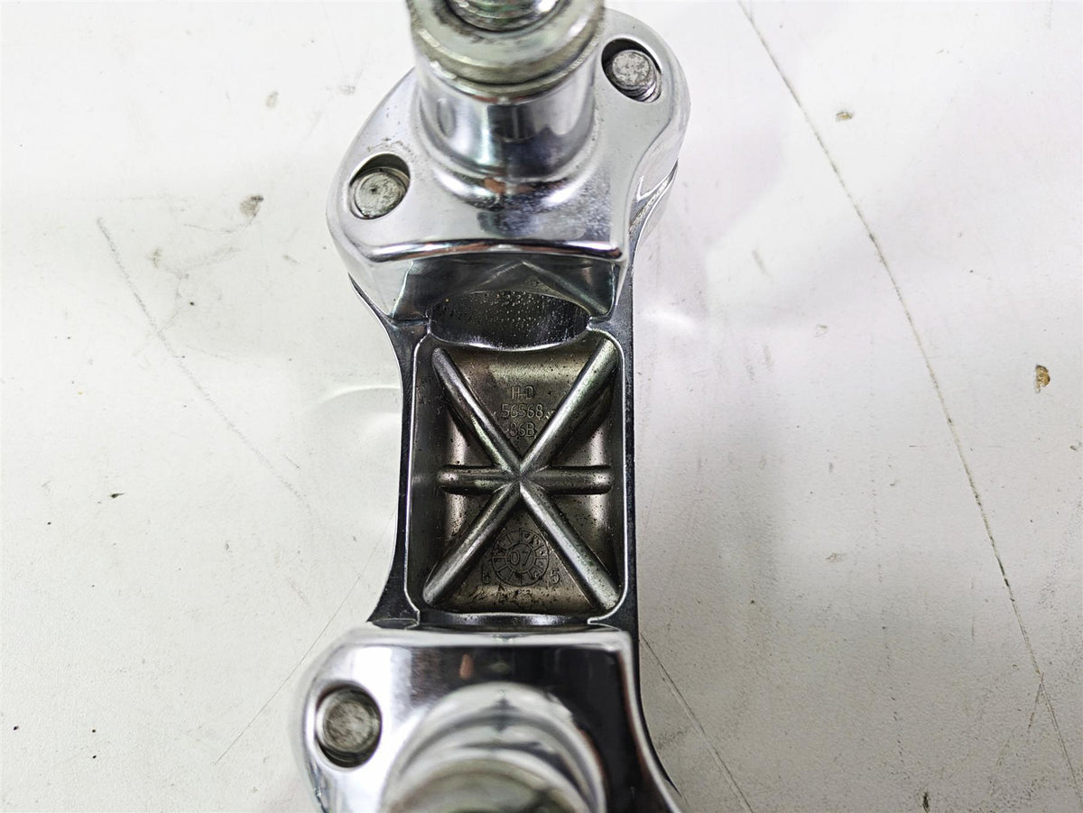 2008 Harley FLSTC 105TH Softail Heritage Handlebar Riser Holder Set 56567-86B {{ shop.shopifyCountryName }} - Mototech271