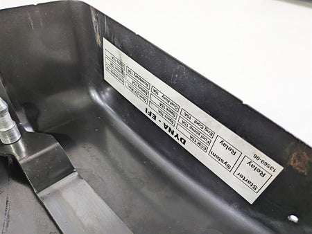 2008 Harley FXDSE CVO Dyna Black Electric Holder Tray & Side Cover 70367-04-Mototech271