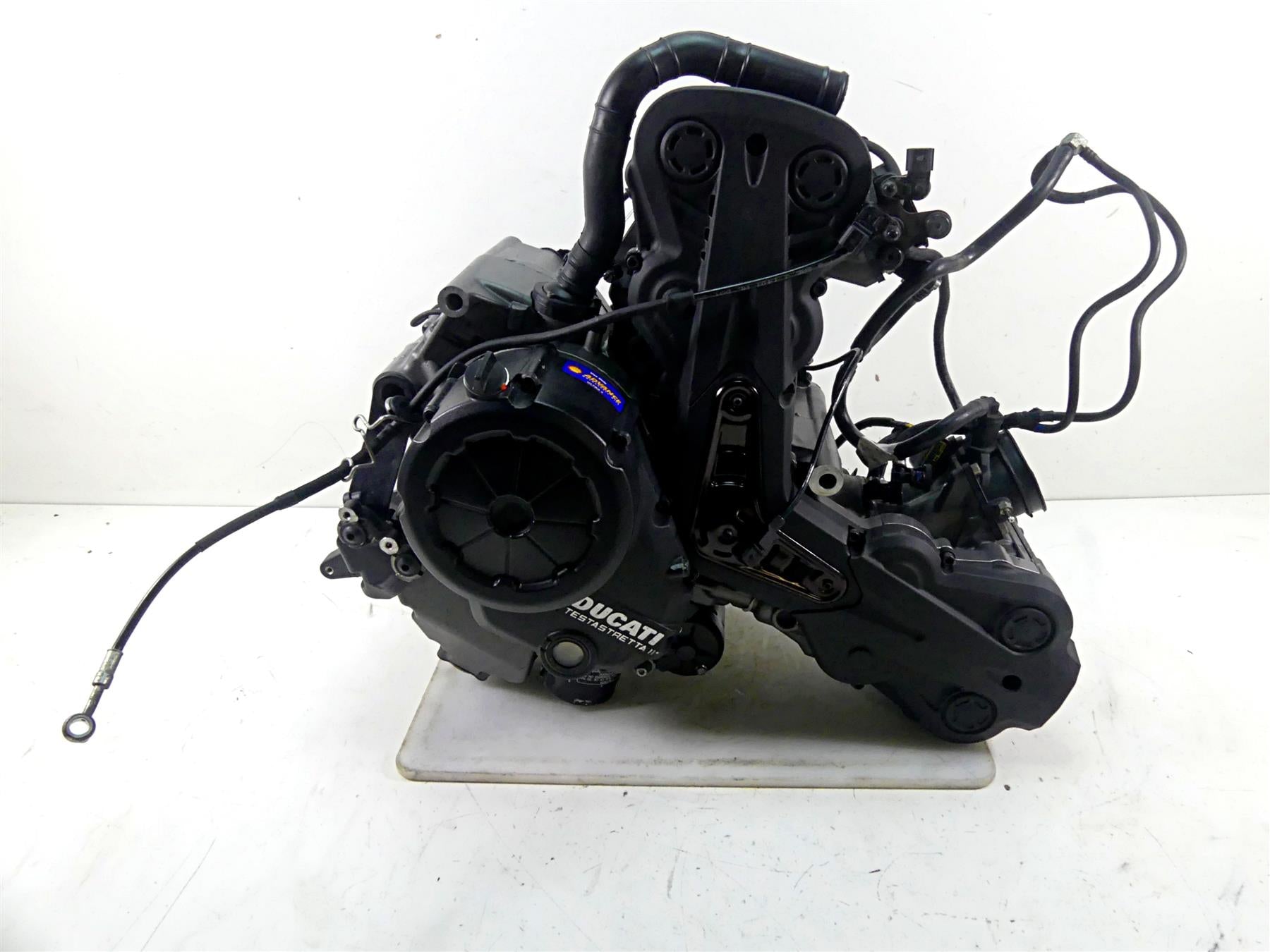 2013 Ducati Diavel Red Running Testastretta 11 Engine Motor 13K -Video 22522801A