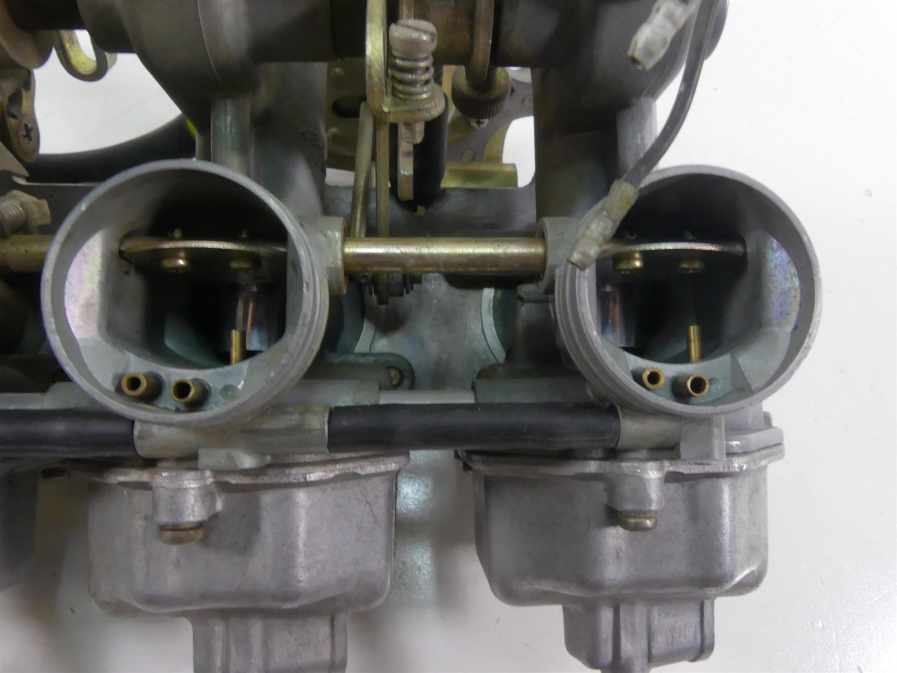 1977 Honda CB750 A Four Hondamatic Carburetor Carb Set - Video 16100-393-054 {{ shop.shopifyCountryName }} - Mototech271