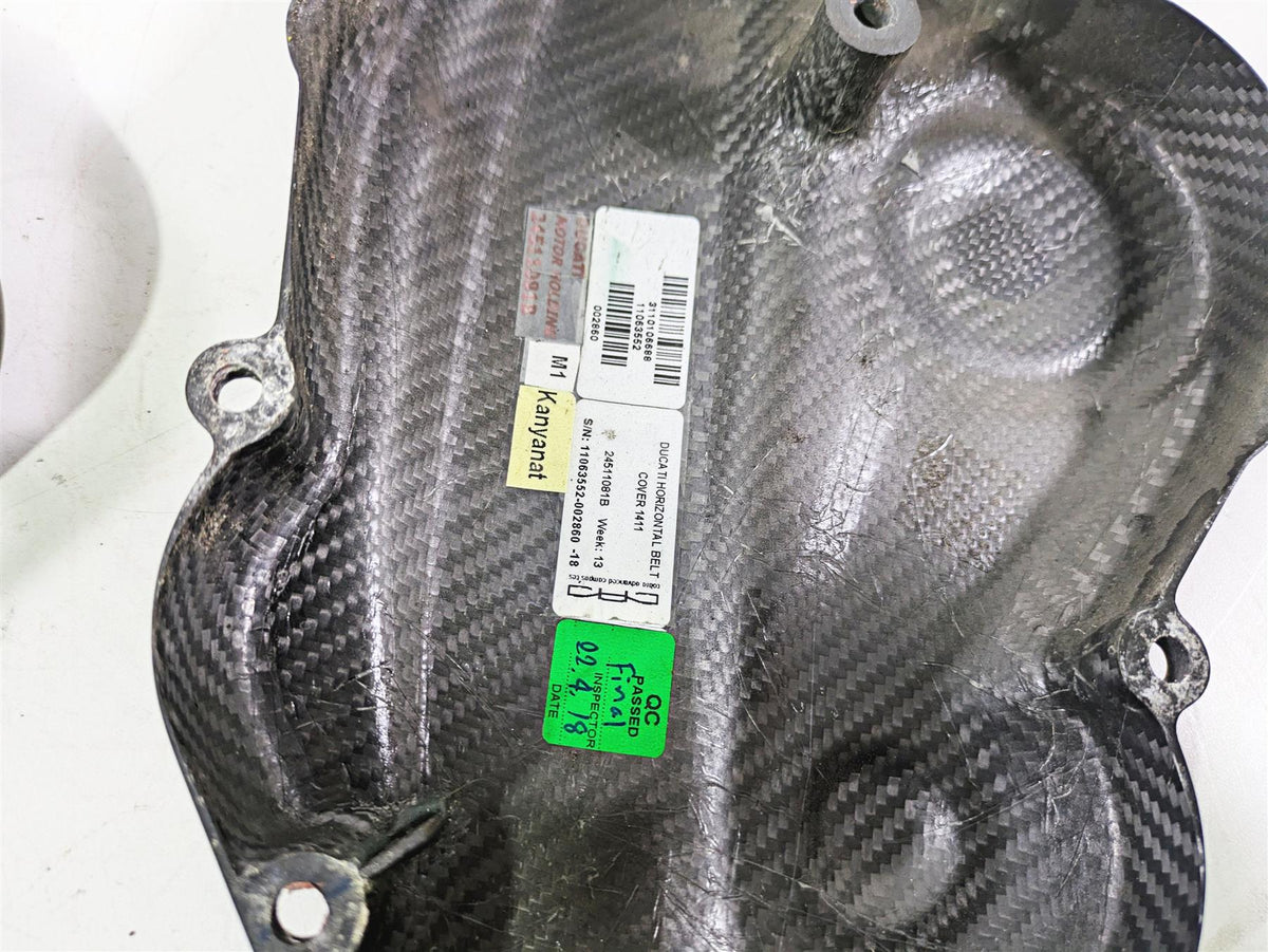2018 Ducati Hypermotard 939 SP Carbon Fiber Timing Cover Fairing Set 24511081B {{ shop.shopifyCountryName }} - Mototech271