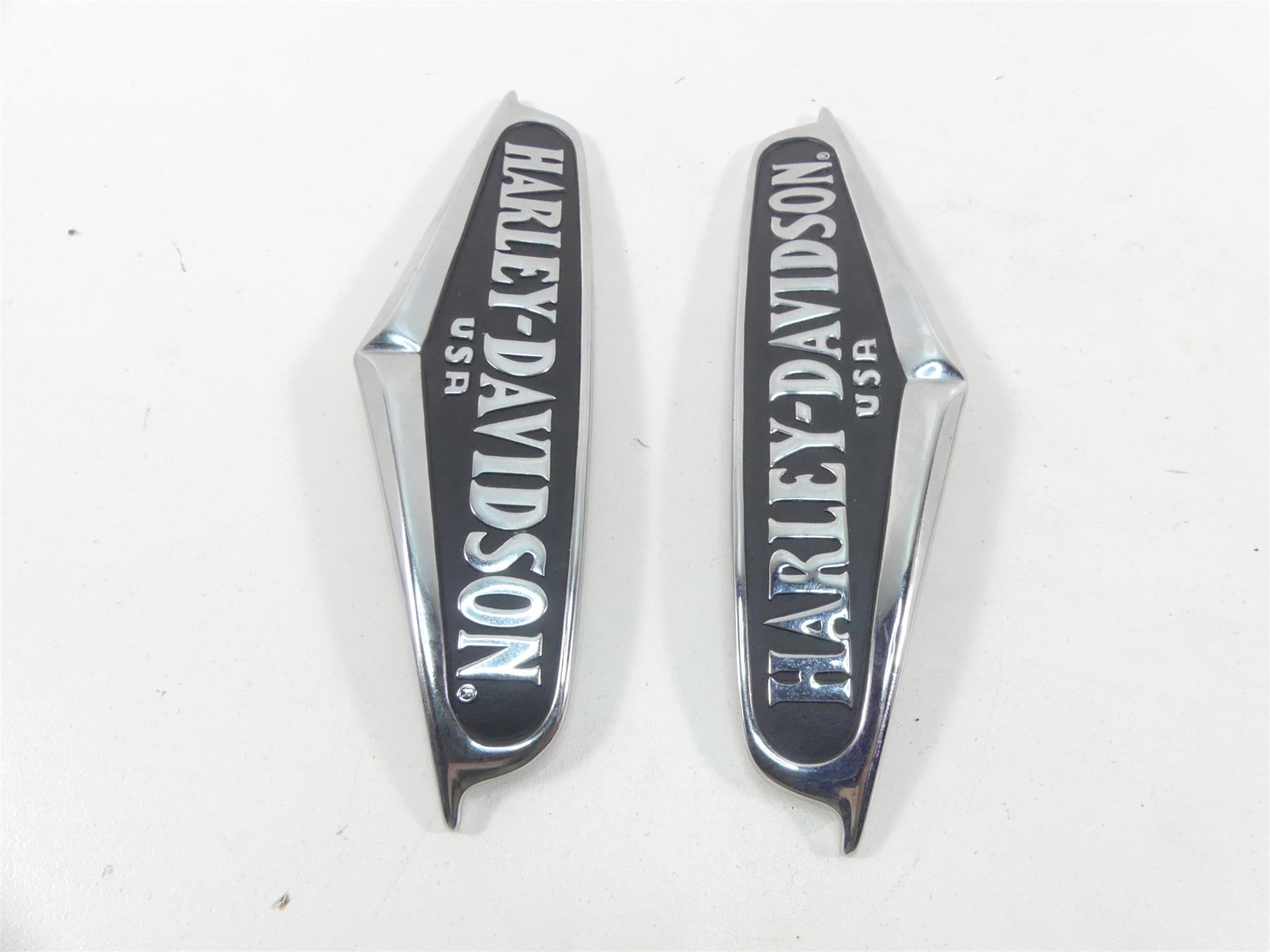 2001 Harley Touring FLHRCI Road King Fuel Gas Petrol Tank Emblems 62097-98 {{ shop.shopifyCountryName }} - Mototech271