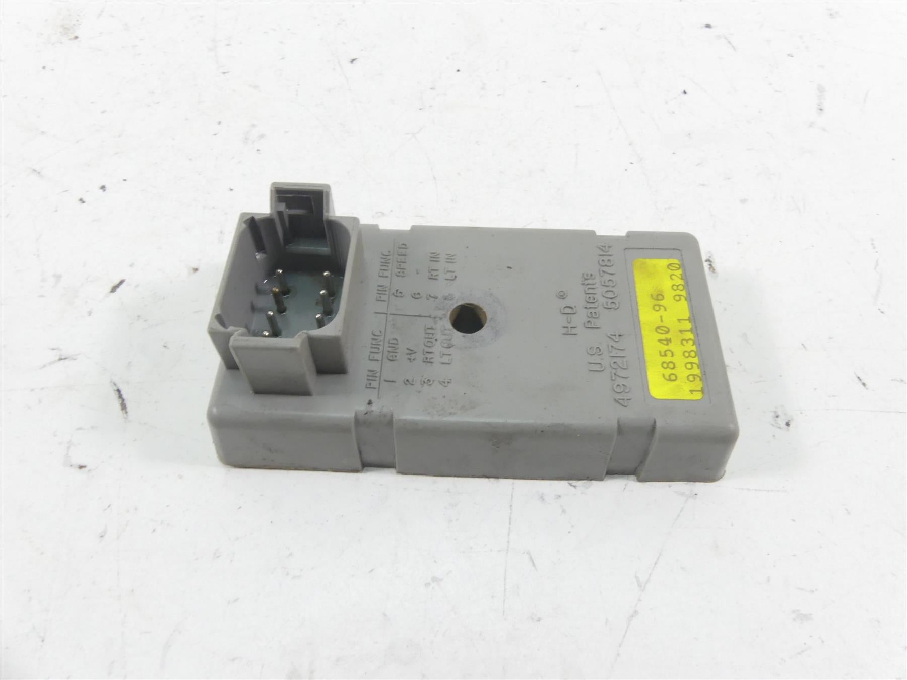 1998 Harley Dyna FXDL Low Rider Tsm Turn Signal Flasher Module 68540-96