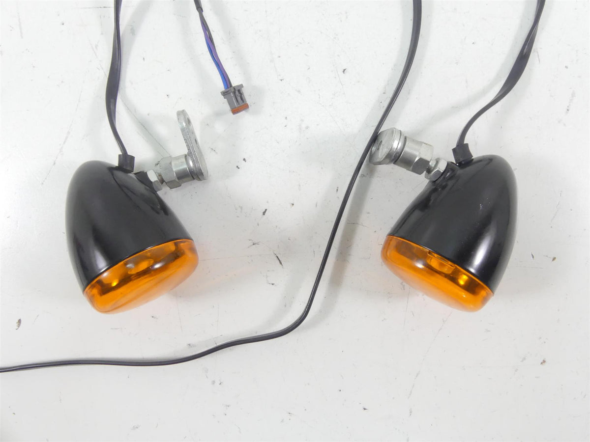 2018 Harley Softail FXBB Street Bob Front Blinkers Turn Signal Set 67800523 {{ shop.shopifyCountryName }} - Mototech271