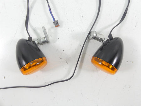 2018 Harley Softail FXBB Street Bob Front Blinkers Turn Signal Set 67800523 {{ shop.shopifyCountryName }} - Mototech271
