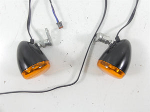 2018 Harley Softail FXBB Street Bob Front Blinkers Turn Signal Set 67800523
