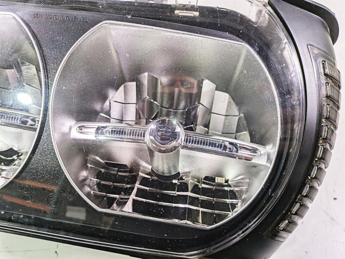 2016 Harley Touring FLTRX Road Glide Headlight Head Light Lamp 67700199 {{ shop.shopifyCountryName }} - Mototech271