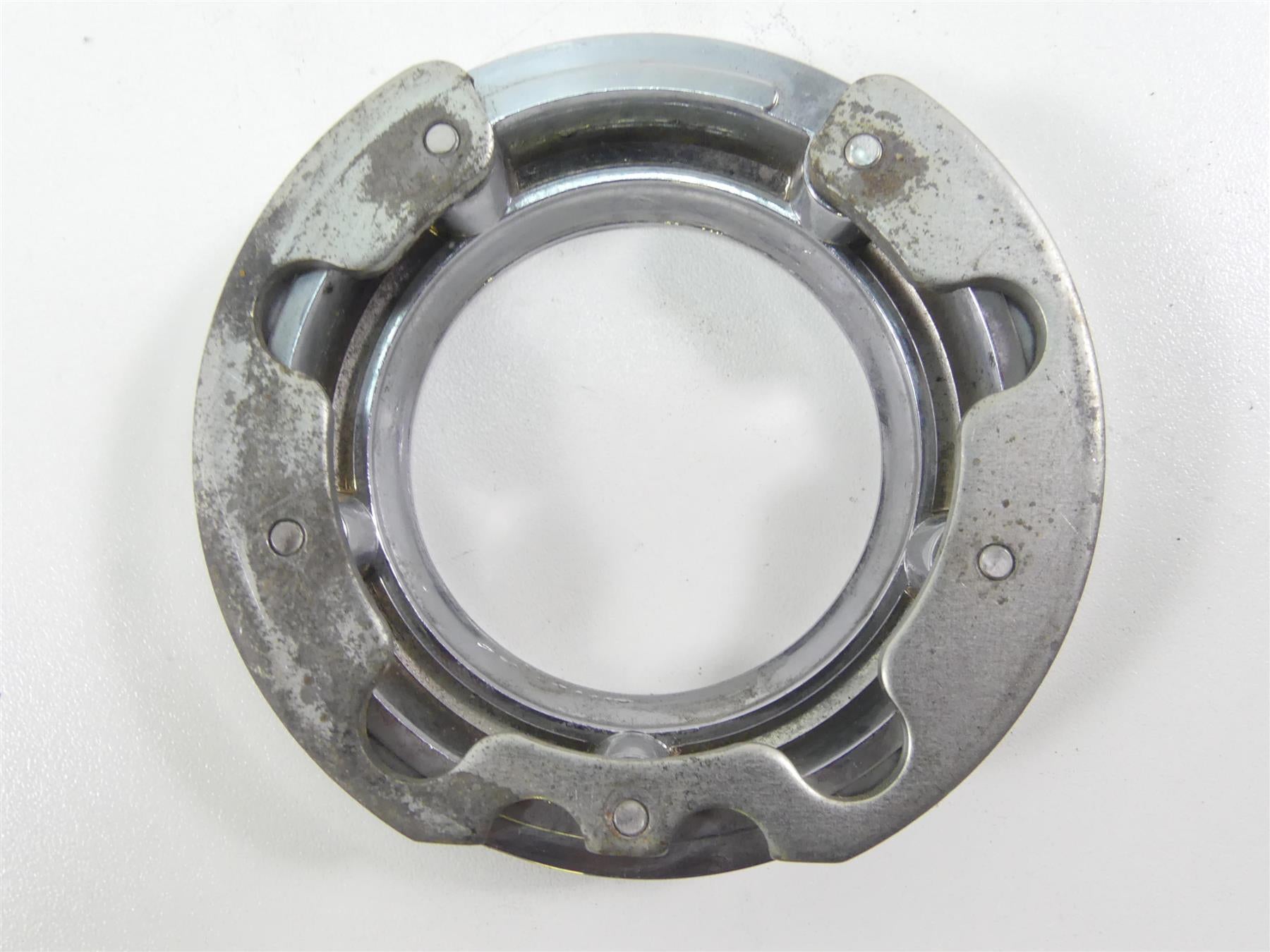 1999 Harley Dyna FXDS Convertible Fuel Gas Tank Chrome Ring Trim Cover 61400-94 {{ shop.shopifyCountryName }} - Mototech271