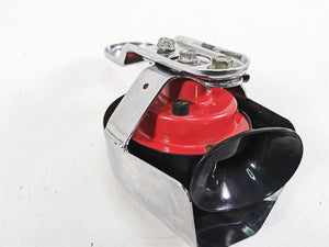 1999 Harley Touring FLHTC Electra Glide Horn & Chrome Cover 61300478A 69060-90H