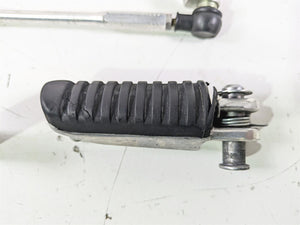 2005 Kawasaki ZX12R Ninja Left Front Footpeg & Shifter 34028-1428 13242-1363