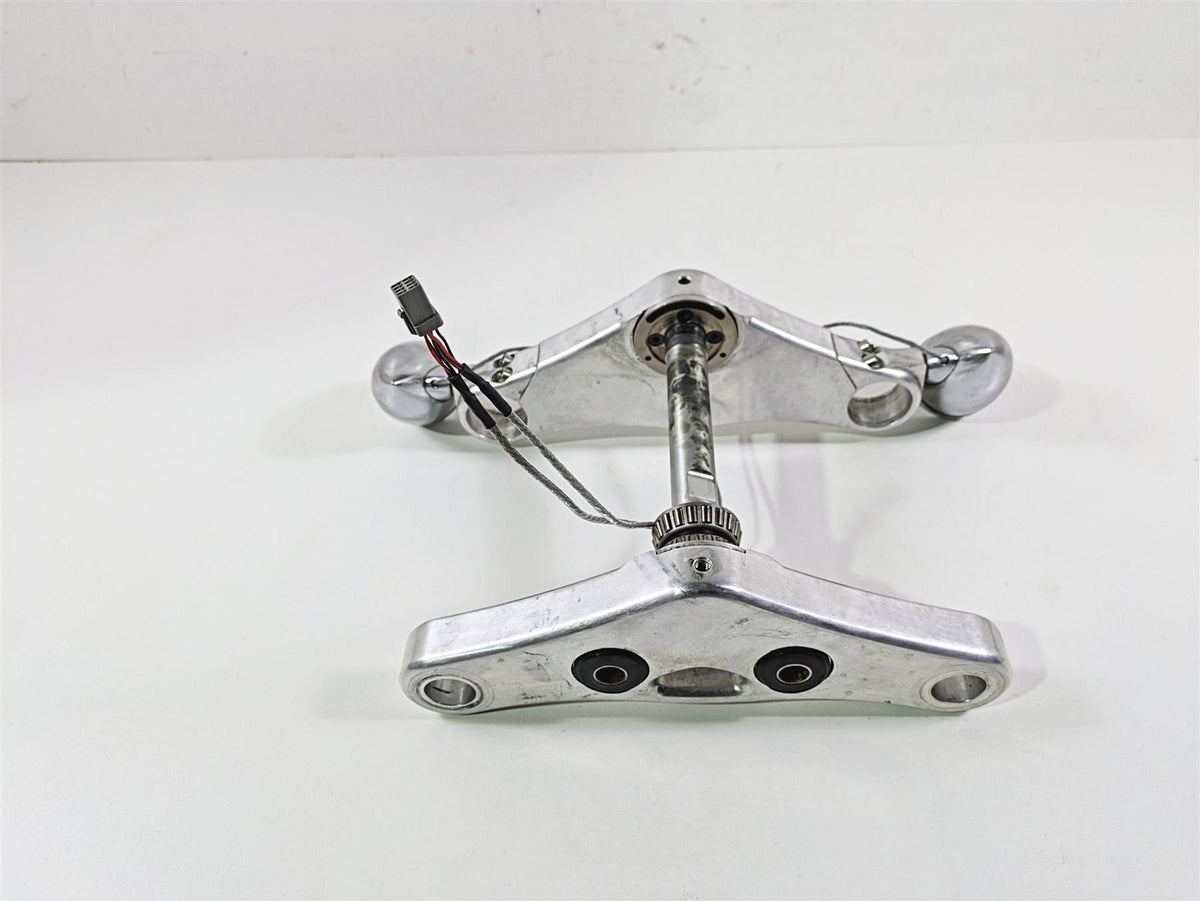 2004 Big Dog Chopper Straight Upper Lower Triple Tree Clamp Set 6110 6111 {{ shop.shopifyCountryName }} - Mototech271