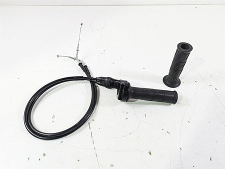 2005 Kawasaki ZX12R Ninja Throttle Grip & Cables Set 32099-1193 {{ shop.shopifyCountryName }} - Mototech271