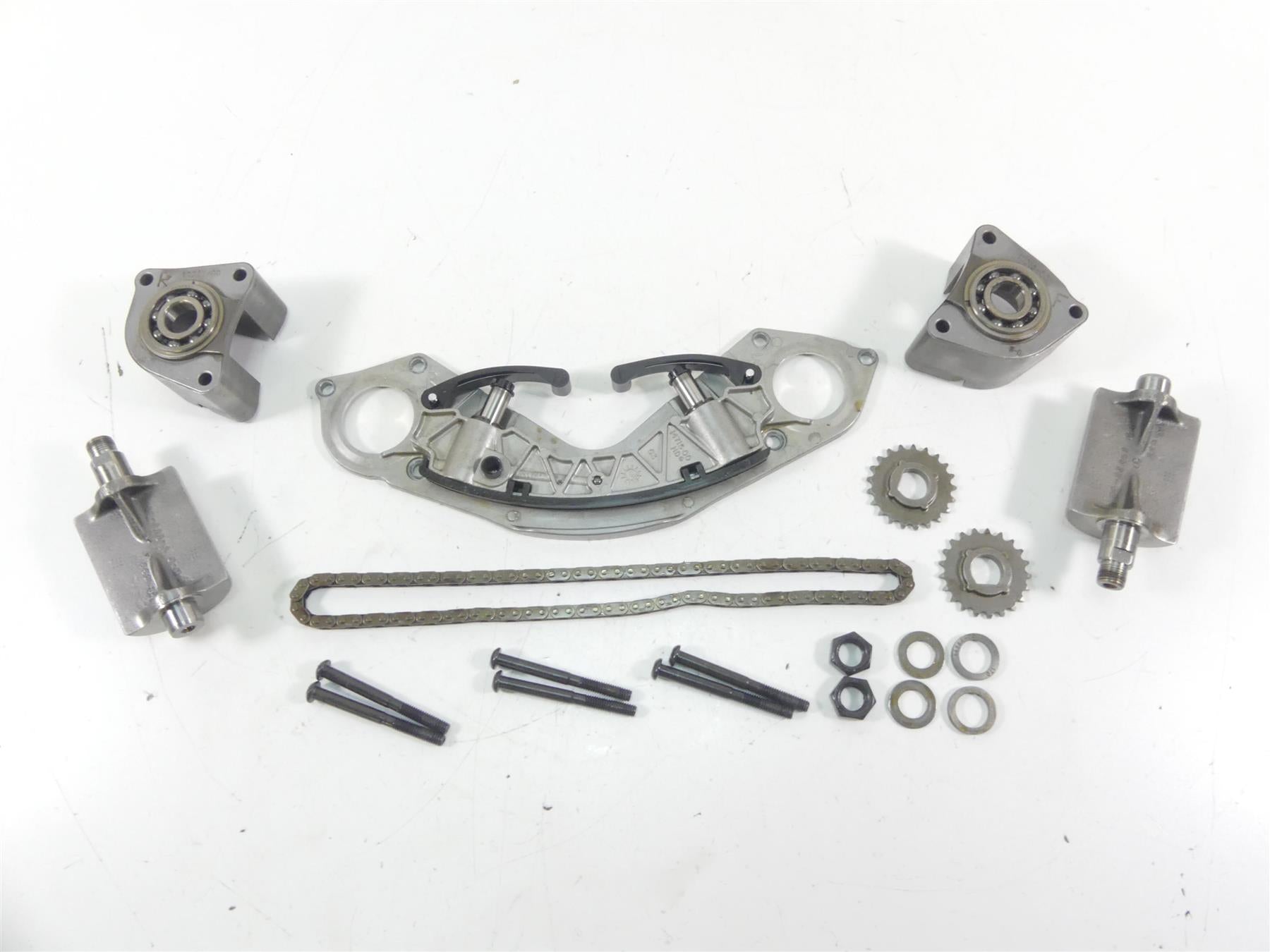 2002 Harley Softail FXSTDI Deuce Balancer Bracket Support Shaft Set 14715-00 {{ shop.shopifyCountryName }} - Mototech271