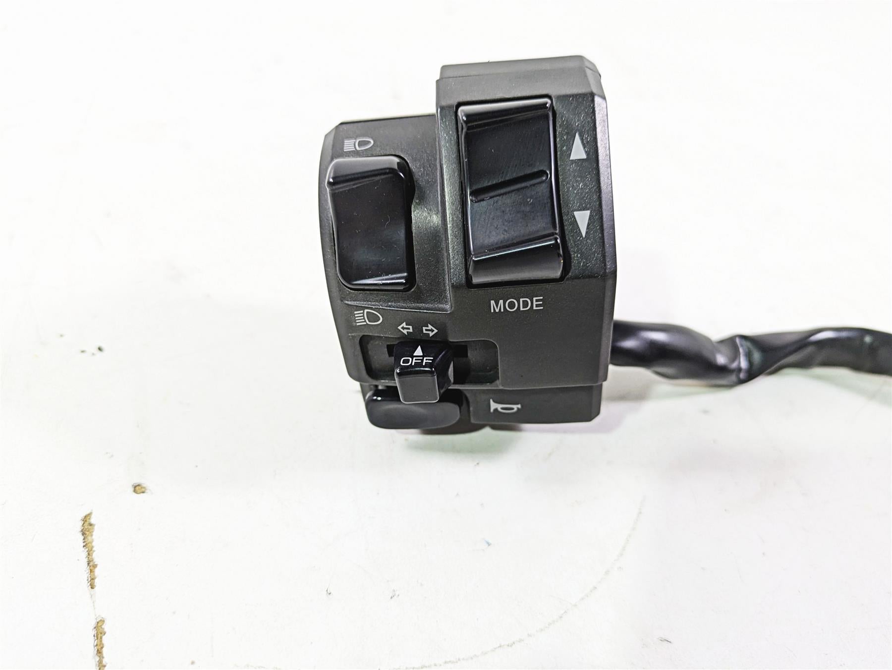 2008 Ducati SBK 1098 S Left Hand Turn Signal Lights Control Switch 65110041A {{ shop.shopifyCountryName }} - Mototech271
