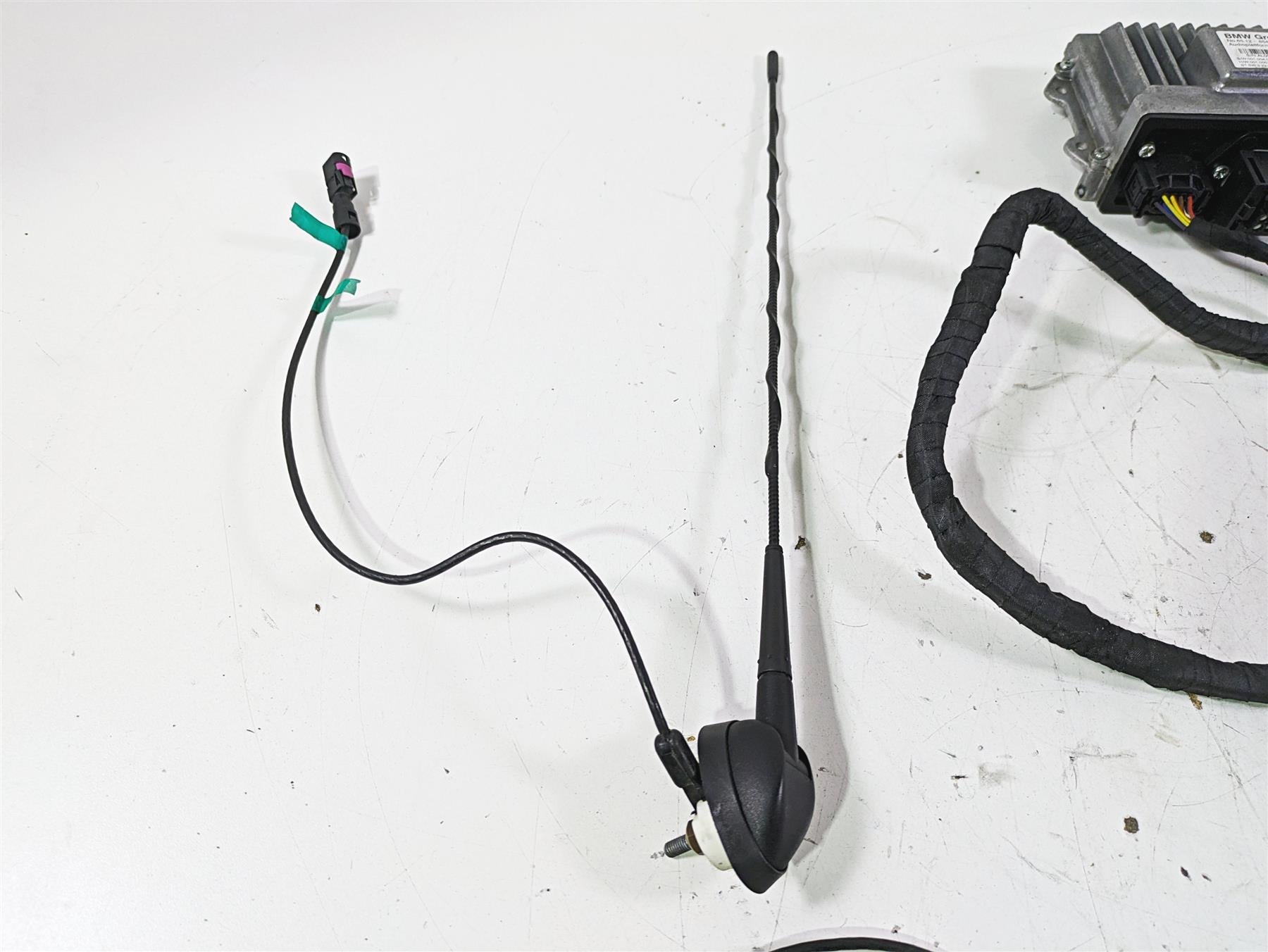 2014 BMW R1200 RT RTW K52 Alpine Amp Amplifier Radio & Antenna Set 65128542065 {{ shop.shopifyCountryName }} - Mototech271