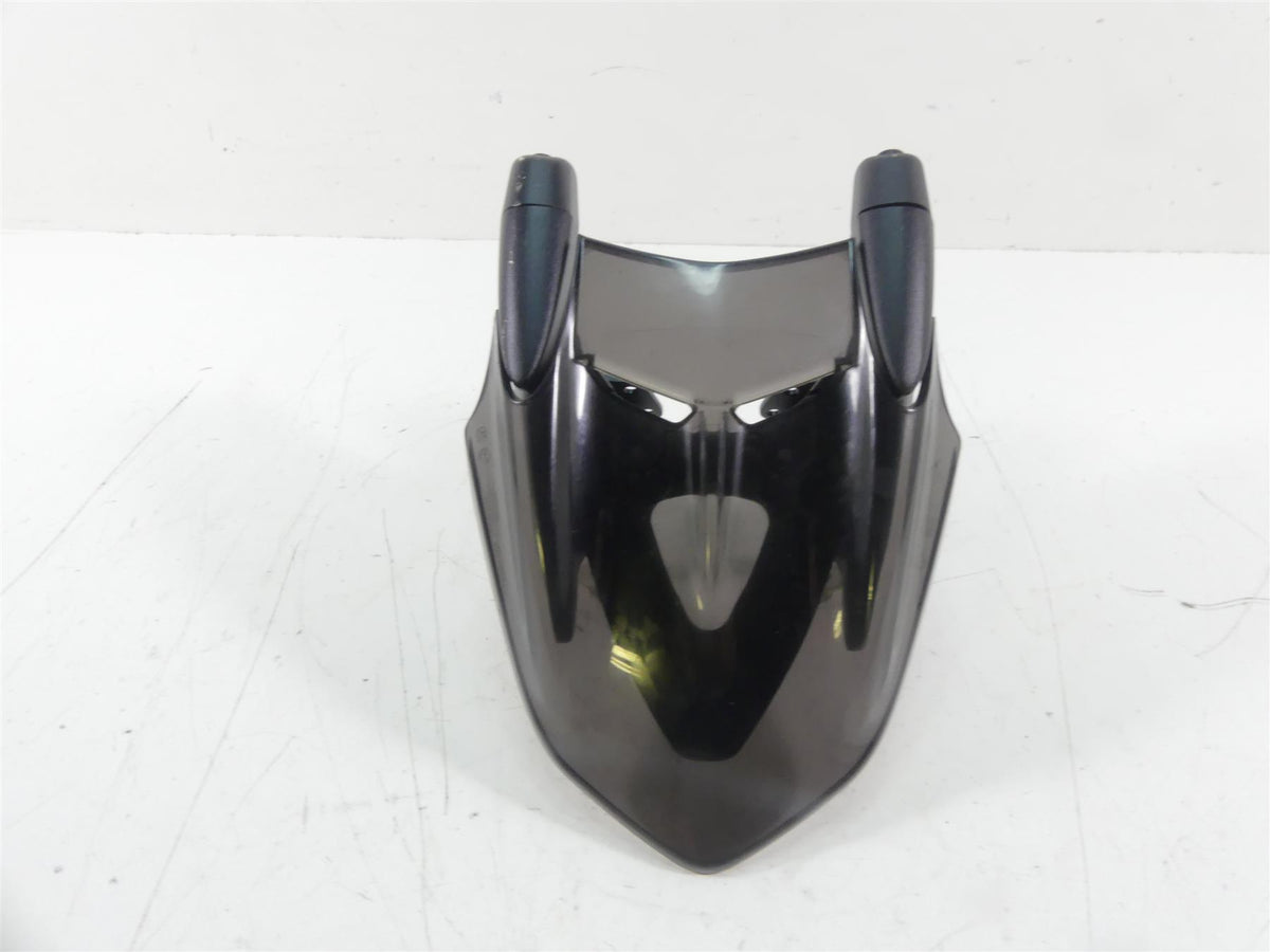 2015 Ducati Diavel Carbon Red Handlebar Handle Bar Riser + Windshield 36031651A {{ shop.shopifyCountryName }} - Mototech271