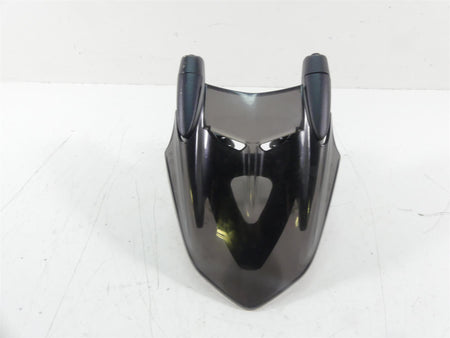 2015 Ducati Diavel Carbon Red Handlebar Handle Bar Riser + Windshield 36031651A {{ shop.shopifyCountryName }} - Mototech271