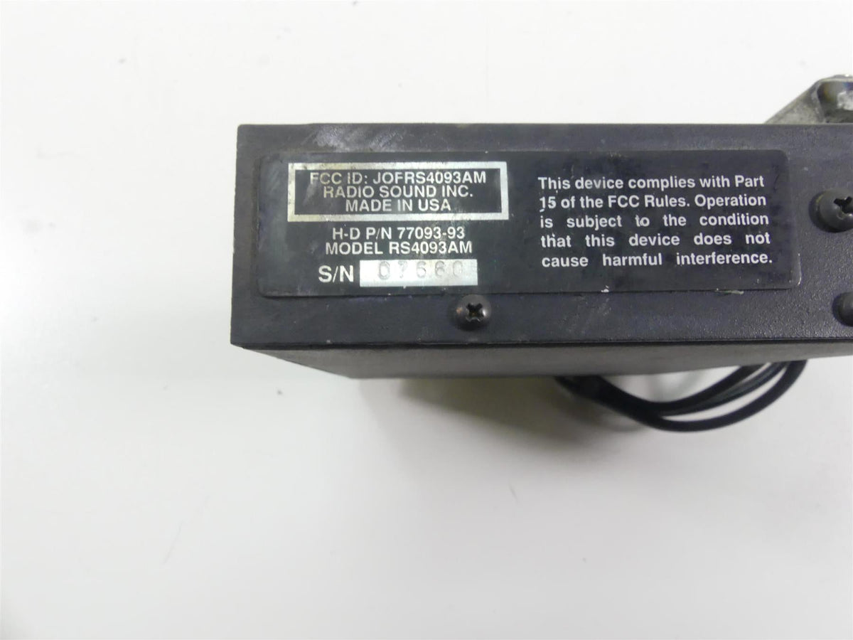 1995 Harley Touring FLHTCU Electra Glide Cb Intercom Module Unit 77093-93 {{ shop.shopifyCountryName }} - Mototech271