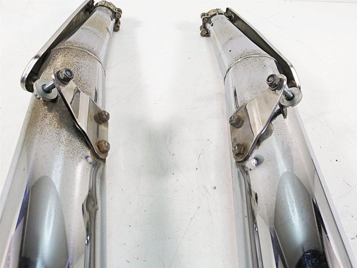 2013 Moto Guzzi V7 750 Stone Oem Exhaust Muffler Pipes Set 2B000177 884136 {{ shop.shopifyCountryName }} - Mototech271