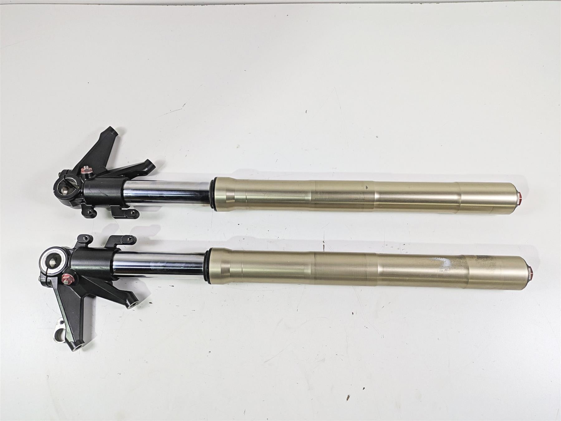 2012 Ducati Streetfighter 848 Front Fork Leg Set 34420431B 34520431B