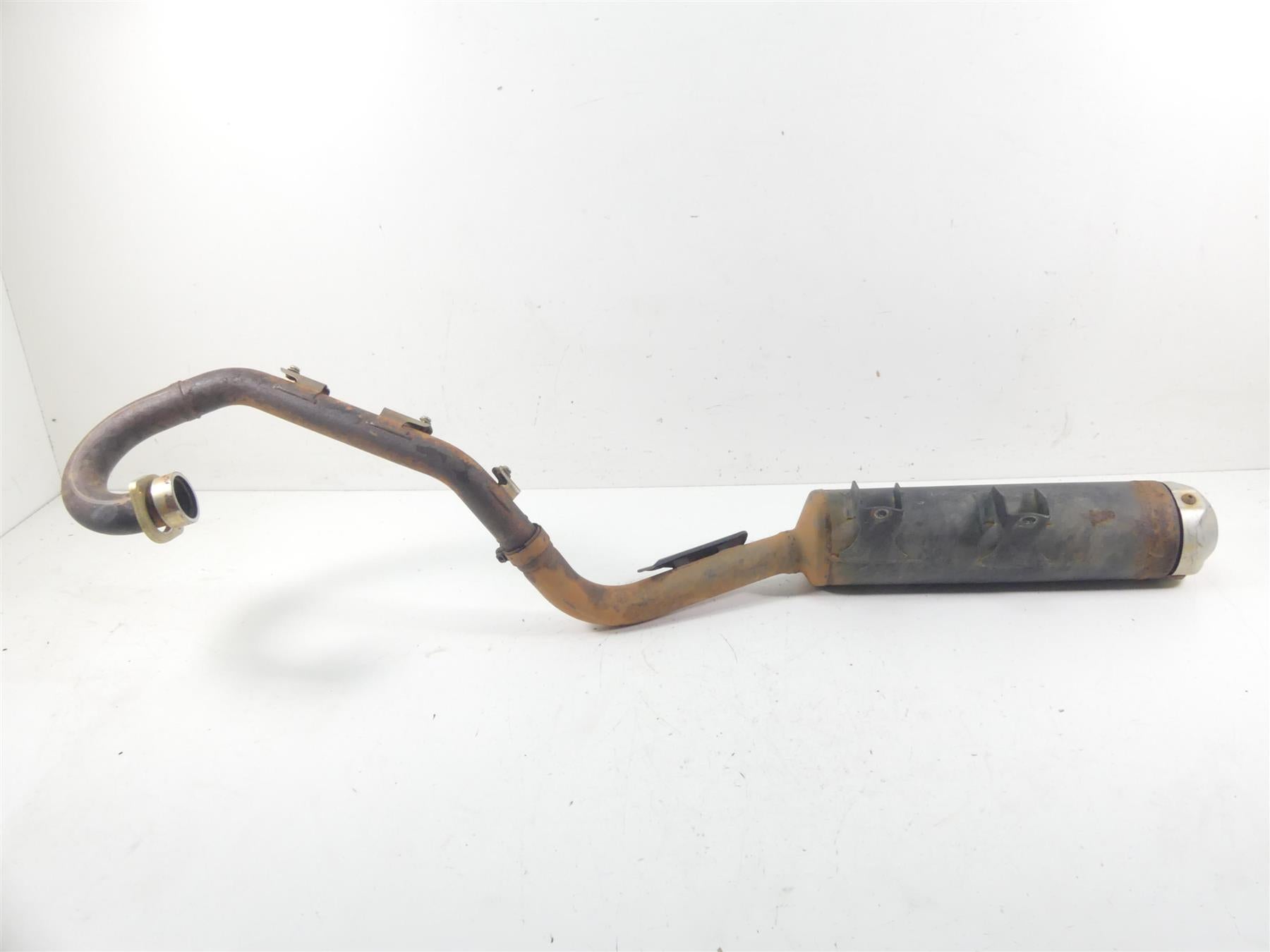 2020 Yamaha YFM 700 Raptor Stock Exhaust Header Muffler Set 2LS-E4710-00-00 {{ shop.shopifyCountryName }} - Mototech271