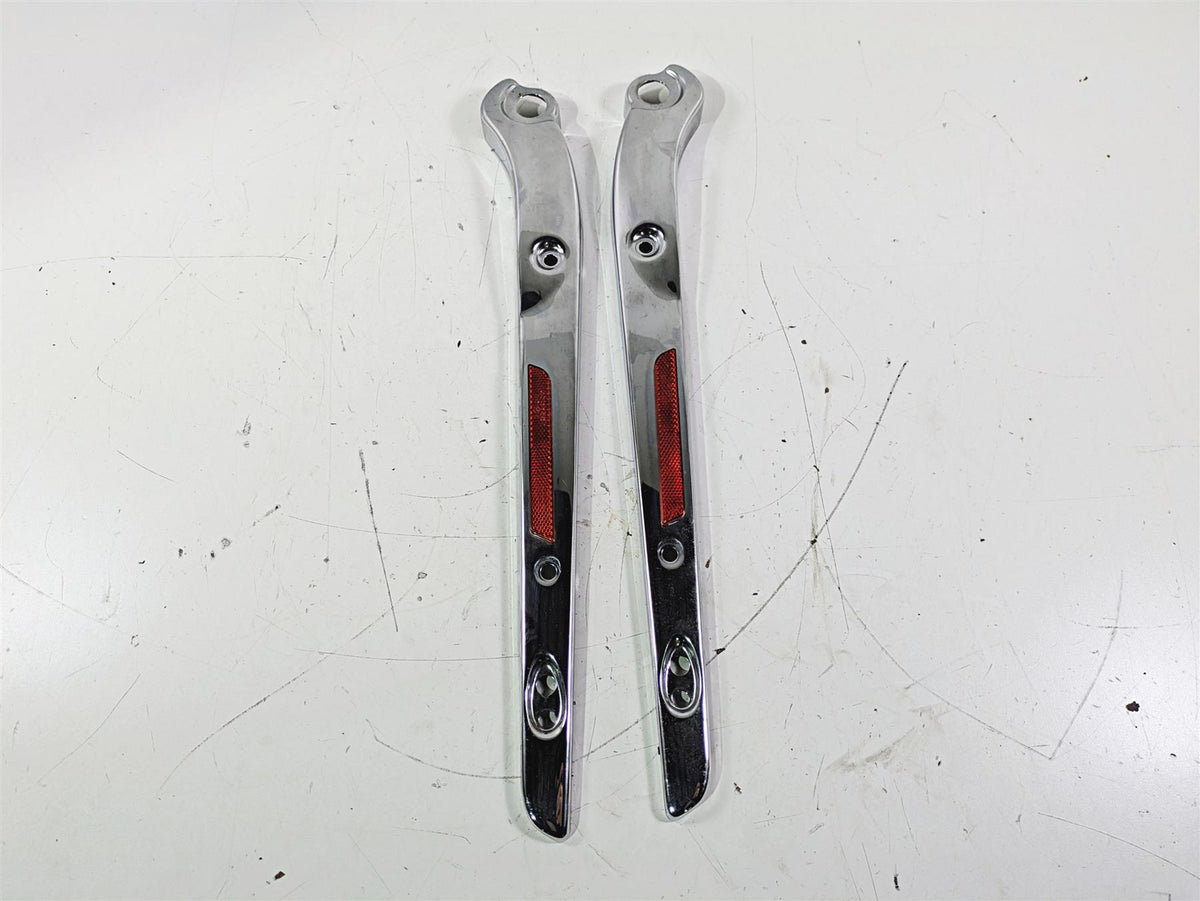 2007 Harley FXDWG Dyna Wide Glide Rear Fender Chrome Struts Braces 59893-06 {{ shop.shopifyCountryName }} - Mototech271