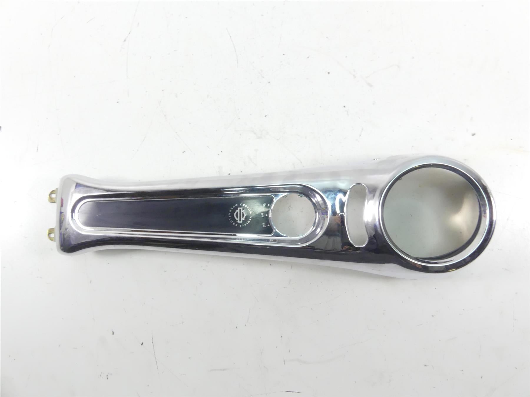 2004 Harley Softail FXSTD SE CVO Deuce Tank Dash Console Cover Panel 71439-00 {{ shop.shopifyCountryName }} - Mototech271