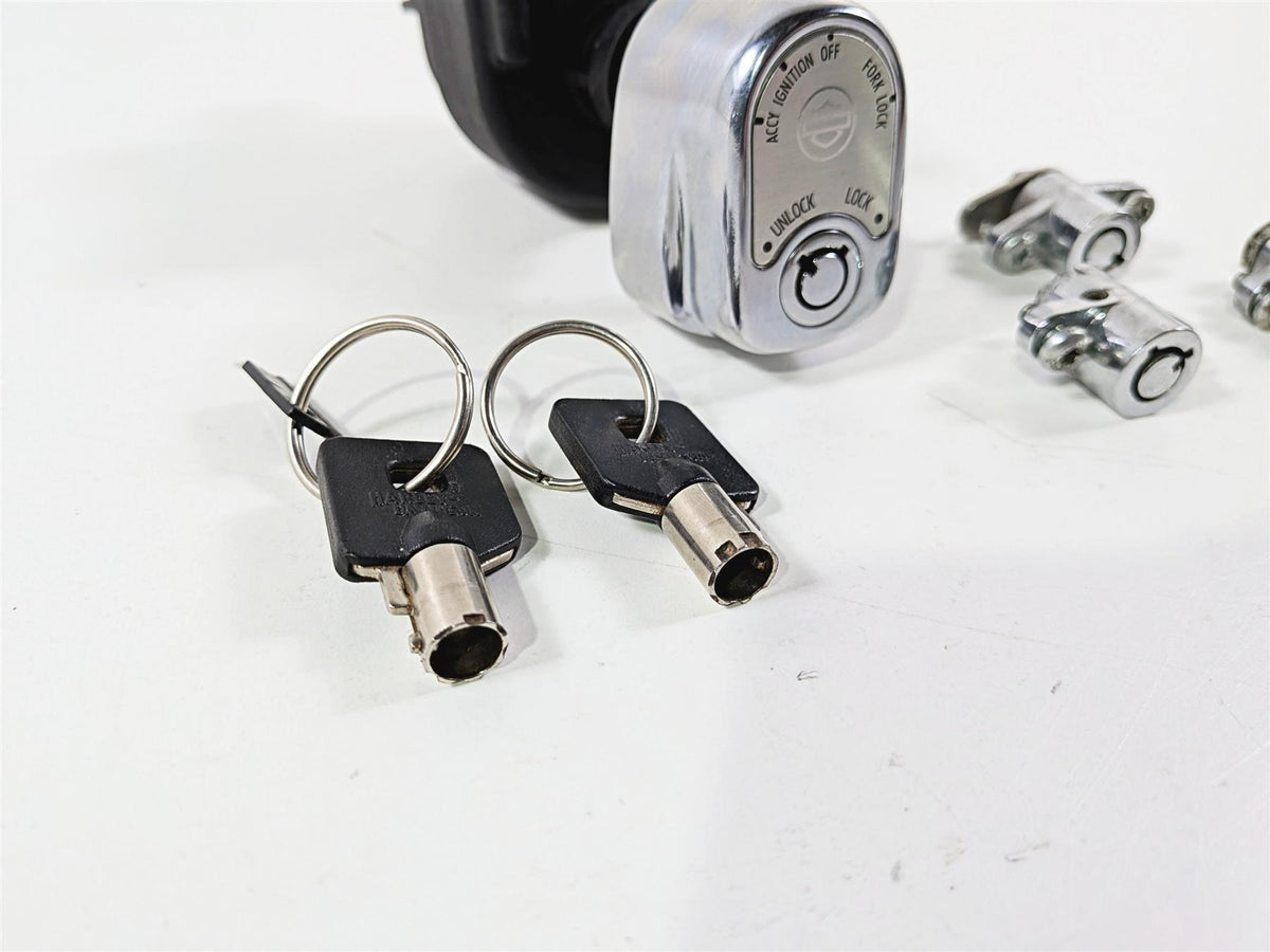 2014 Harley Touring FLHTK Electra Glide Ignition Switch Key Lock Set 71400012B-Mototech271