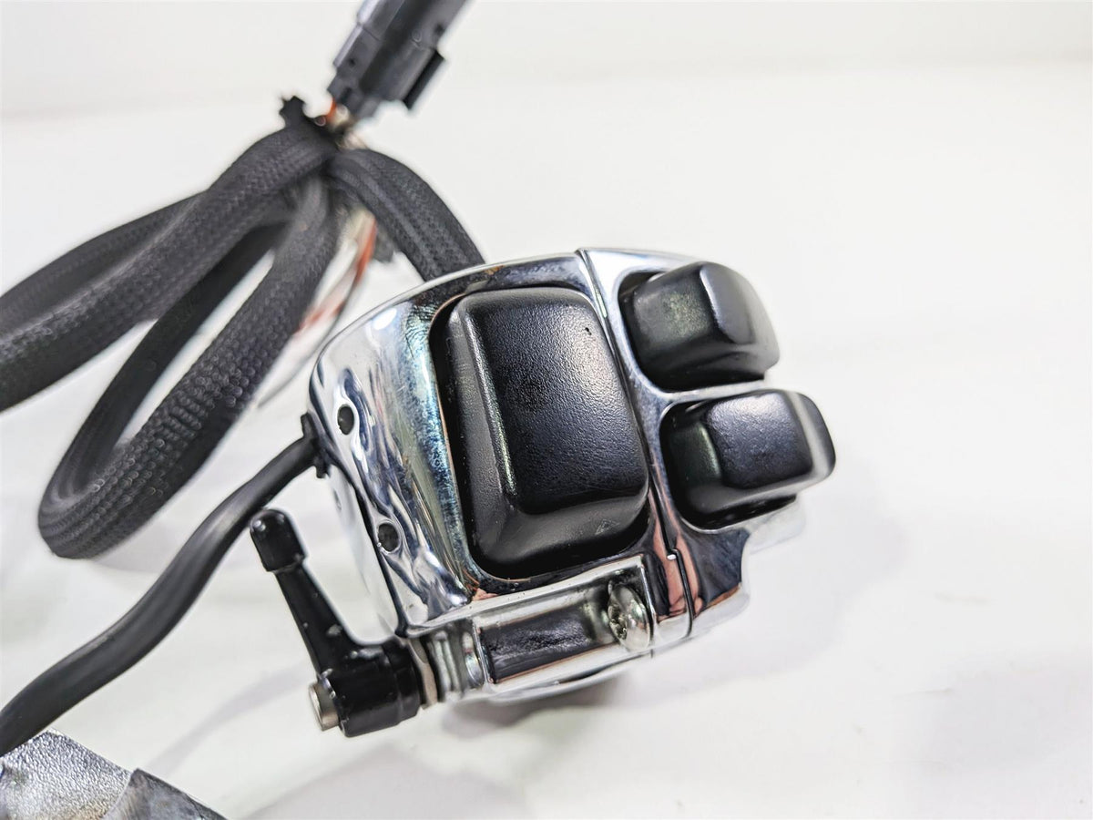2008 Harley FXDSE CVO Dyna Left & Right Chrome Hand Control Switch 71682-06A-Mototech271