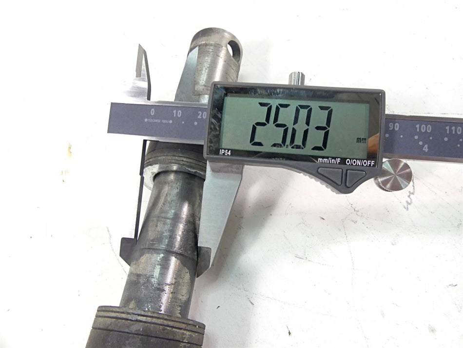2013 Harley VRSCF Muscle Vrod Front Axle Wheel Spindle 25mm 41628-08 {{ shop.shopifyCountryName }} - Mototech271